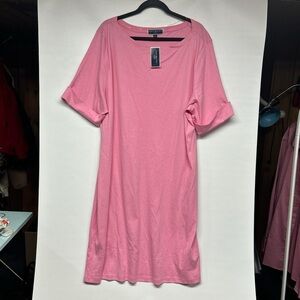 Karen Scott Pink Tunic Top